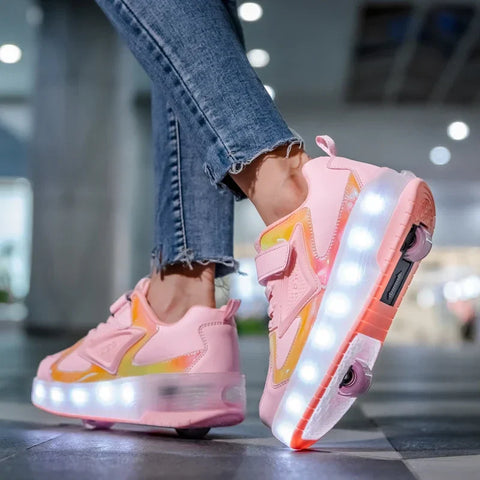 LichtRiders - LED Rollschuhe für Kinder