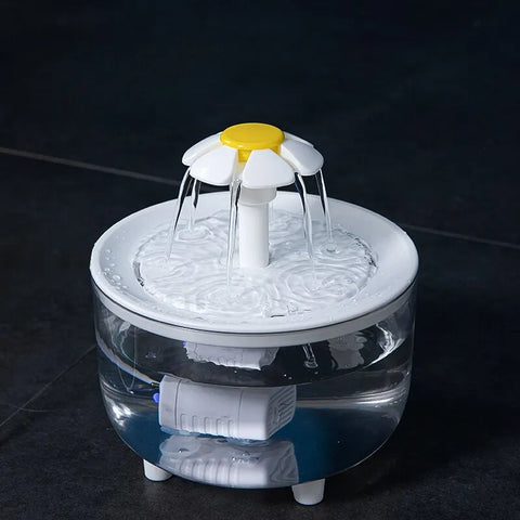 Automatischer Zirkulierender Wasserspender für Haustiere - Stilvolle und Leise Hydration
