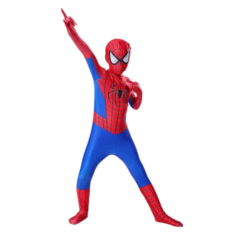 Kinder Superhelden Kostüm – Fantasie Onesie für Halloween und Verkleiden