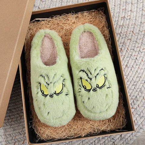 Grinch Kuschelpantoffeln - Für Wärme und Freude