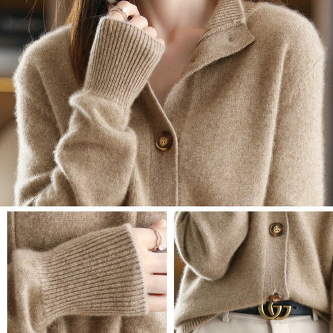 Jade Knöpfe Pullover für Damen – Für einen stilvollen und komfortablen Look