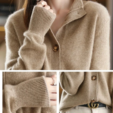 Jade Knöpfe Pullover für Damen – Für einen stilvollen und komfortablen Look