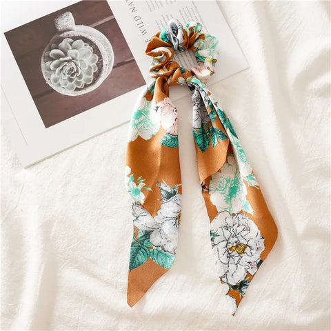 2022 Sommer Vintage Blumen Bandana – Stilvolle Haaraccessoires für Frauen und Mädchen