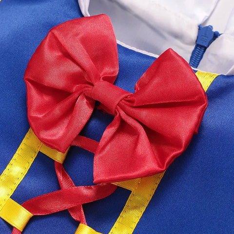 Schneewittchen Prinzessinnenkleid – Mit Umhang, Tiara und Magischen Accessoires