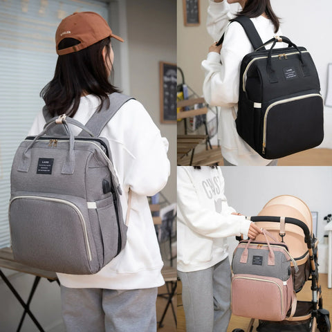 Multifunktionale Wickeltasche - Die All-in-One-Lösung für Unterwegs