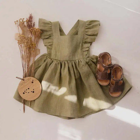 Rüschenkleid für Mädchen - Stilvolle Verspieltheit