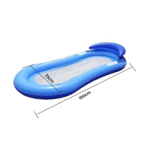 Luxe Aufblasbare Wasserhängematte - Komfortables Liegebett für Pool und Strand