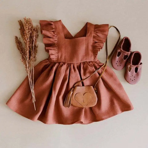 Rüschenkleid für Mädchen - Stilvolle Verspieltheit