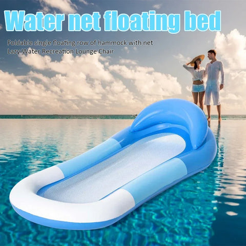 Luxe Aufblasbare Wasserhängematte - Komfortables Liegebett für Pool und Strand