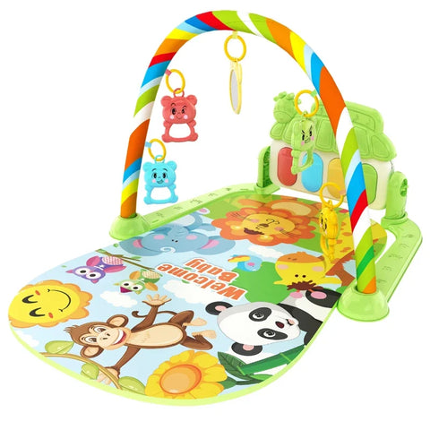 Baby Aktivitätsdecke – Bildungs-Spielbogen mit Musik und spielerischen Aktivitäten
