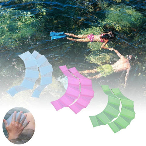 Schwimm-Handflossen für Erwachsene und Kinder – Steigere deine Geschwindigkeit und Effizienz im Wasser