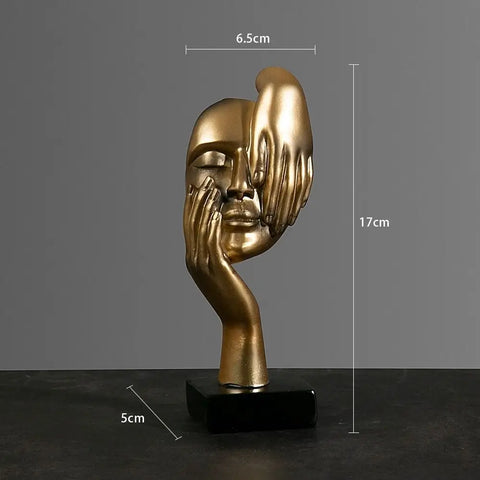 Abstrakte Gesichts-Skulpturen - Einzigartig und Modern