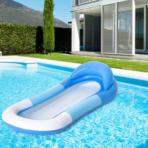 Luxe Aufblasbare Wasserhängematte - Komfortables Liegebett für Pool und Strand