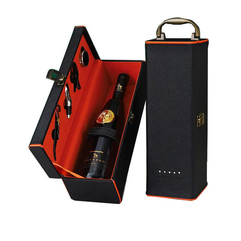 Luxe Weinbox - Stilvolle Aufbewahrung für Wein und Zubehör