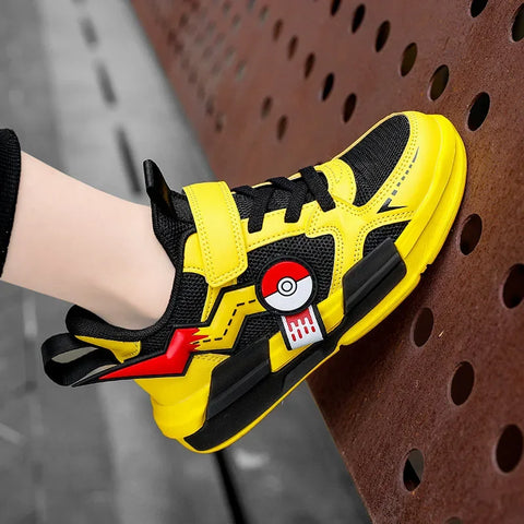 Pokémon Kinder Sneakers – Atmungsaktive und Bequeme Schuhe für Jungen und Mädchen