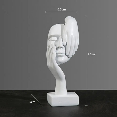 Abstrakte Gesichts-Skulpturen - Einzigartig und Modern