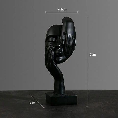 Abstrakte Gesichts-Skulpturen - Einzigartig und Modern
