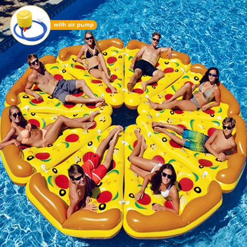 Gigantische Pizza Schwimmmatratze – Entspannen und Genießen mit Stil