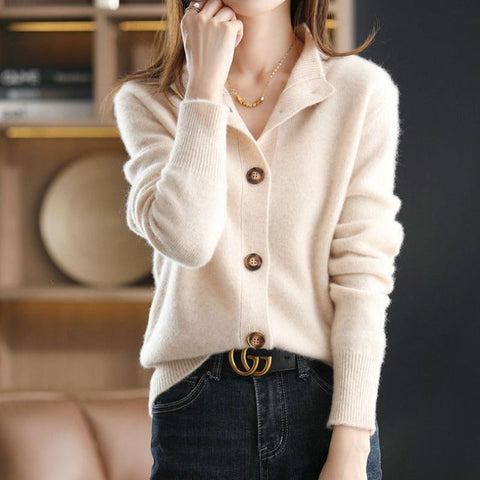 Jade Knöpfe Pullover für Damen – Für einen stilvollen und komfortablen Look