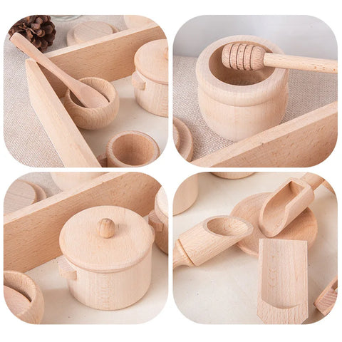 Kookplezier Houten Keukenset – Voor creatief spelen