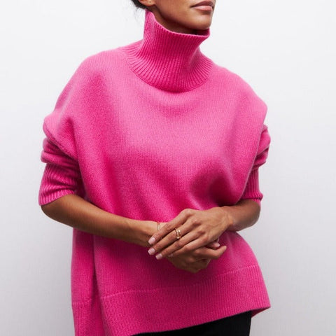 Nina Strickpullover – Bequem, Lässig und Stilvoll