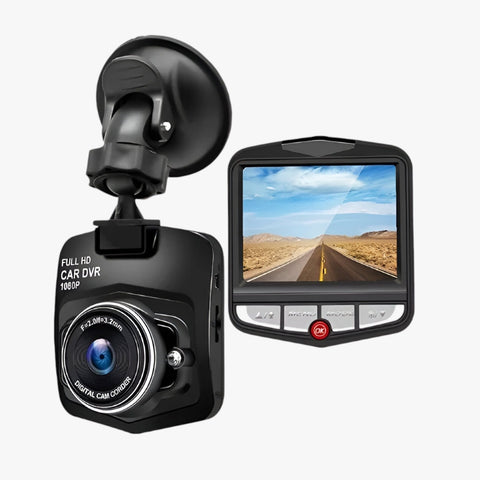 Kompakte 1080p HD Dashcam – Nachtsicht mit Loopaufnahme