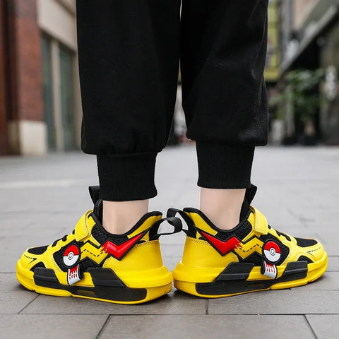 Pokémon Kinder Sneakers – Atmungsaktive und Bequeme Schuhe für Jungen und Mädchen