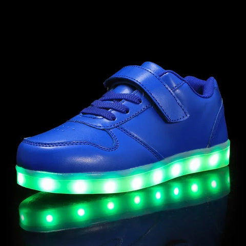 Strahlende Stapper - LED-Schuhe für Kinder, die leuchten
