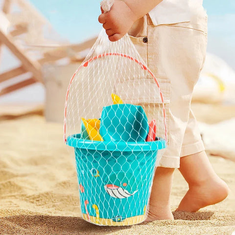 Kinder Strandspielzeug Set – Eimer, Schaufel, Wasserflasche und mehr für Sommervergnügen