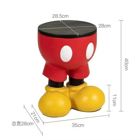 Mickey Mouse Aufbewahrungshocker – Praktische und Fröhliche Aufbewahrungslösung für Kinder