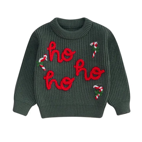 Ho Ho Ho Pullover für Kinder - Festliche Wärme