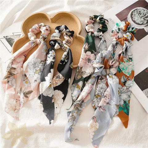 2022 Sommer Vintage Blumen Bandana – Stilvolle Haaraccessoires für Frauen und Mädchen