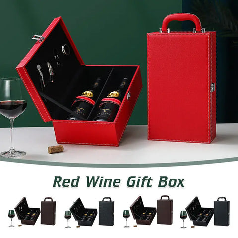 Luxe Weinbox - Stilvolle Aufbewahrung für Wein und Zubehör