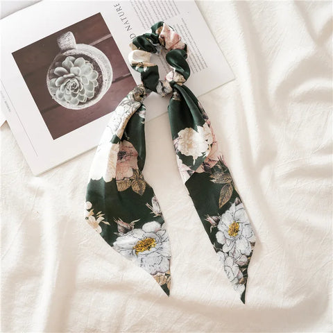 2022 Sommer Vintage Blumen Bandana – Stilvolle Haaraccessoires für Frauen und Mädchen