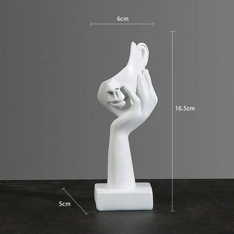 Abstrakte Gesichts-Skulpturen - Einzigartig und Modern