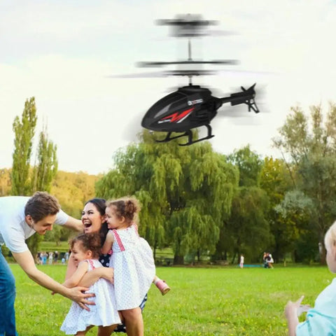 2-Kanal RC Hubschrauber – Fernsteuerbares Spielzeug für Kinder mit Aufladefunktion