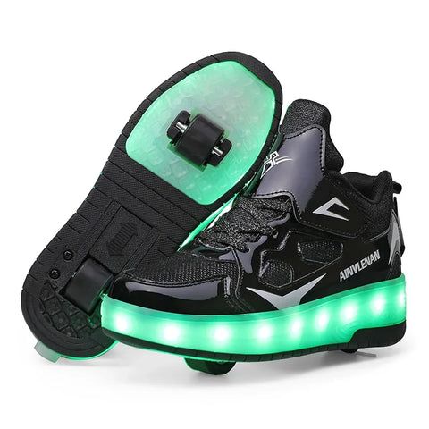 LichtRiders - LED Rollschuhe für Kinder