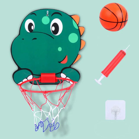 Dinosaurier-Spielzeug Basketballset – Lustiges und Aktives Spielzeug für Kinder von 1 bis 4 Jahren