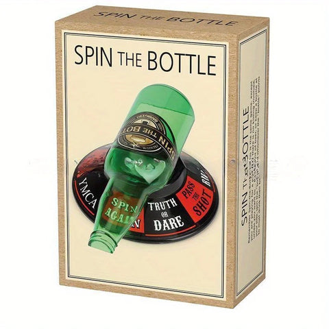 'Spin the Bottle' Trinkspiel - Interaktiver Spaß für jedes Treffen