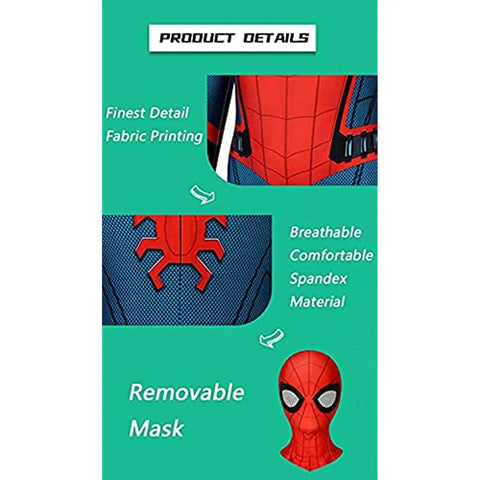 Spider-Man Kostüm - Superheldenverkleidung für Kinder