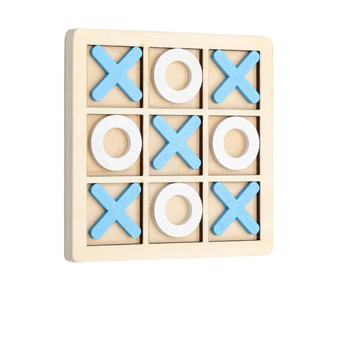 Holz Tic Tac Toe Spiel - Spaß & Strategie