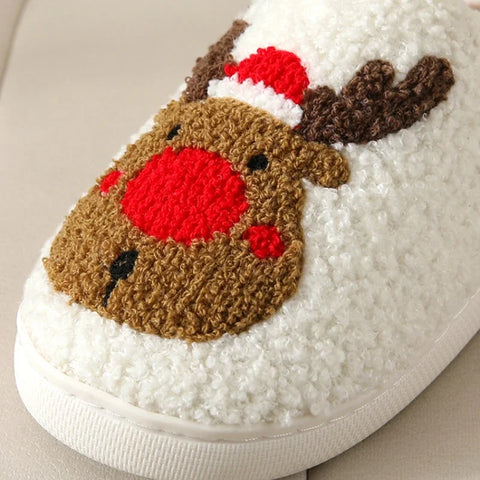 Rentier Kuschelpantoffeln – Für Warme Füße und Eine Festliche Stimmung