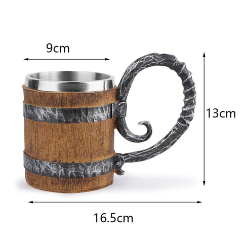 Einzigartiger Mittelalterlicher Becher - Perfekt als Geschenk zum Vatertag
