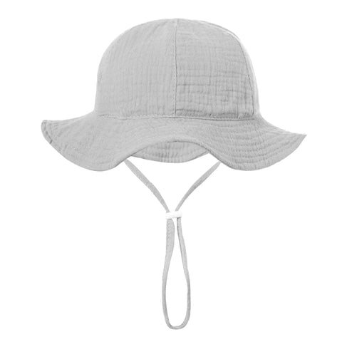 Weicher Baby Sonnenhut mit Breiter Krempe - Atmungsaktiv und Bequem für den Sommer