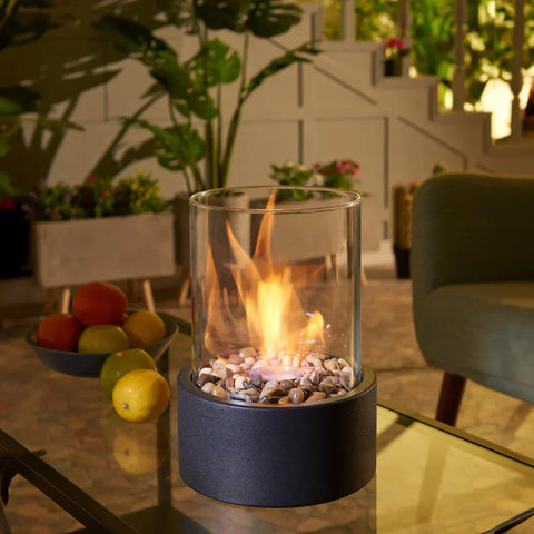 Luna Stilvolle Bio-Ethanol Tischheizung - Wärme und Atmosphäre