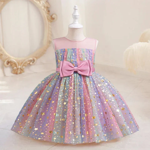 Lieveke Magische Tutu Kleid - Buntes Verzaubertes Kleid für Feste