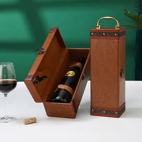 Luxe Weinbox - Stilvolle Aufbewahrung für Wein und Zubehör