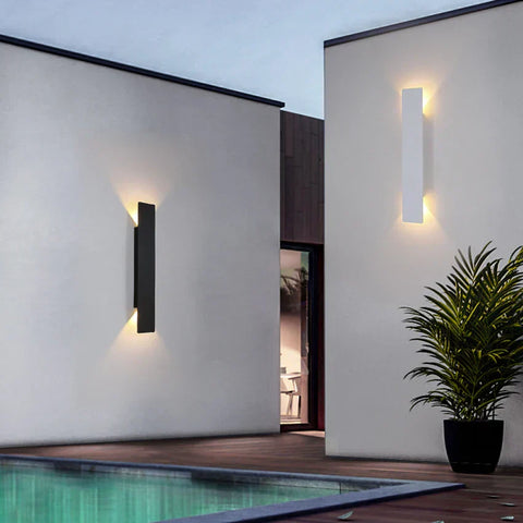 AquaLine LED Außenwandleuchte – Schlankes Design mit Wetterbeständigem Gehäuse