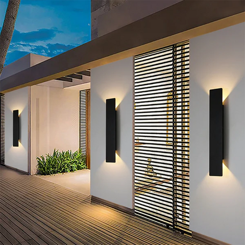 AquaLine LED Außenwandleuchte – Schlankes Design mit Wetterbeständigem Gehäuse