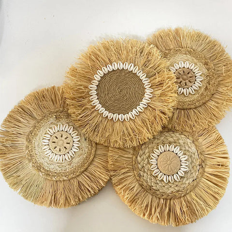 Boho Wanddekoration Raffia – Authentisch und Stimmungsvoll